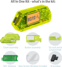 Load image into Gallery viewer, NFC Antenna included - Transparent Case for Flipper Zero, Cooler Cover Skin for Your Flipper Zero- Pure Transparent
