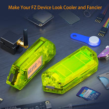 Load image into Gallery viewer, NFC Antenna included - Transparent Case for Flipper Zero, Cooler Cover Skin for Your Flipper Zero- Pure Transparent
