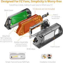 Load image into Gallery viewer, NFC Antenna included - Transparent Black Case for Flipper Zero, Cooler Cover Skin for Your Flipper Zero - Transparent Black
