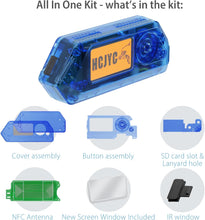 Load image into Gallery viewer, NFC Antenna included - Transparent Case for Flipper Zero, Cooler Cover Skin for Your Flipper Zero- Pure Transparent
